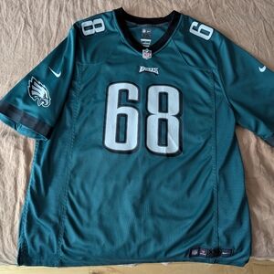 Men's Nike Jordan Mailata Midnight Green Philadelphia Eagles Game Player Jersey